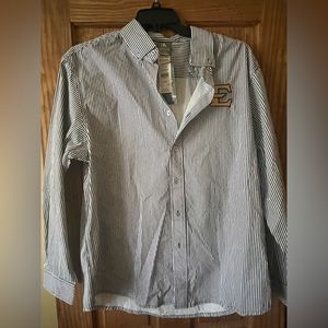 ETSU Buc button up shirt